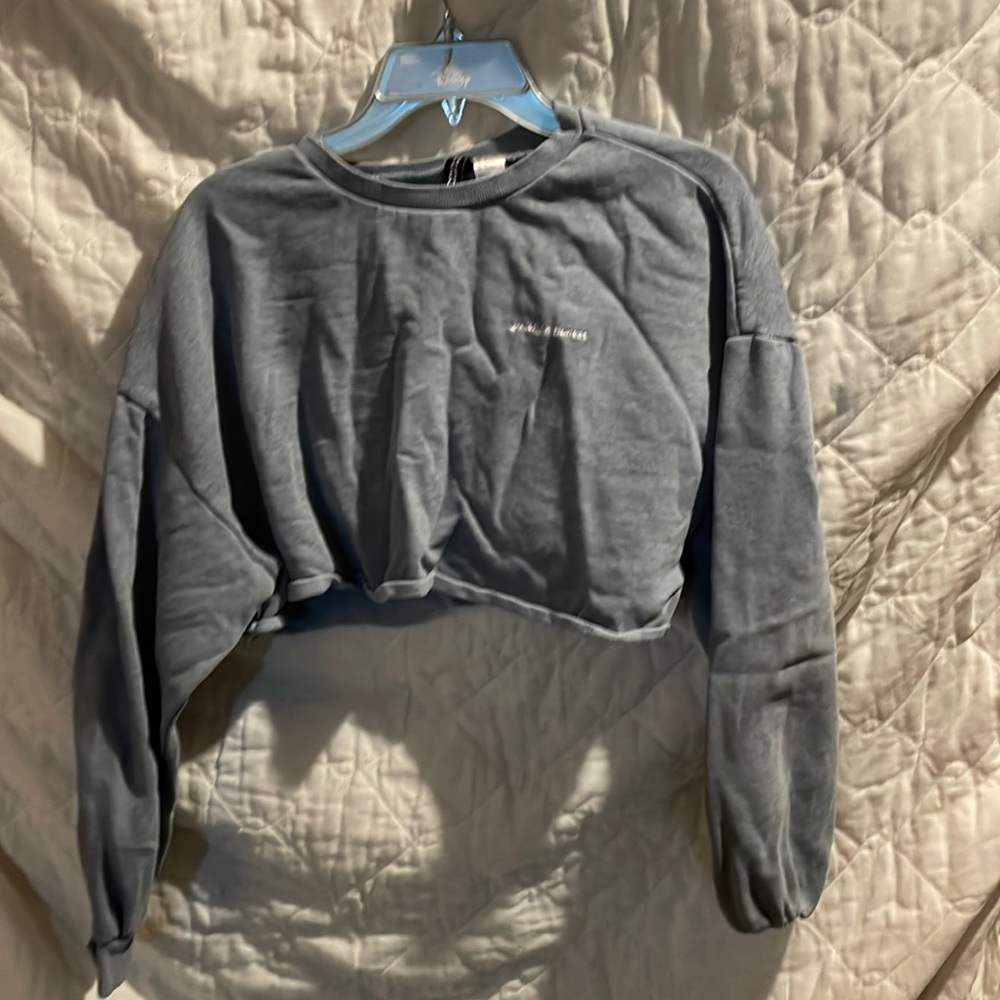 Ladies Crop Sweater